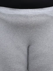 Women's Solid Gray Color Inner Shorts