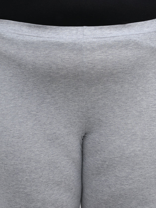 Women's Solid Gray Color Inner Shorts