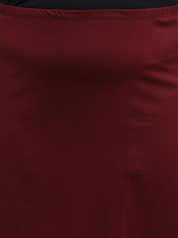 Women's Bottom Short Slip_Brown