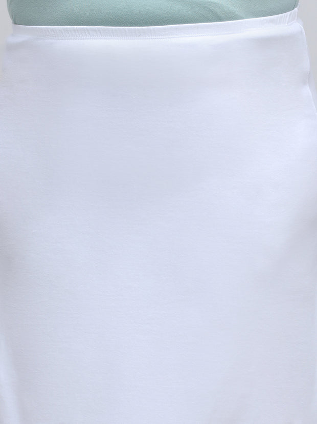 Womens Bottom Long Slip _ White