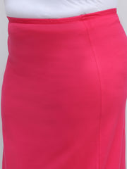 Women's Bottom Long Slip_Dark Pink