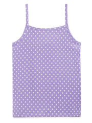 Girls Cami Vests Polka Dotted Print pack of 2