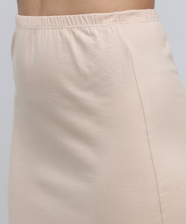 Women's Bottom Long Slip_Beige