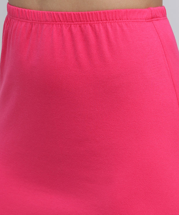 Women's Bottom Short Slip_Dark Pink
