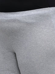 Women's Solid Gray Color Inner Shorts