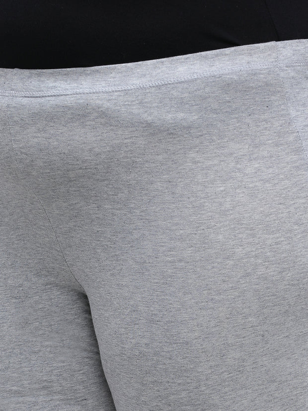 Women's Solid Gray Color Inner Shorts