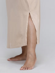 Women's Bottom Long Slip_Beige