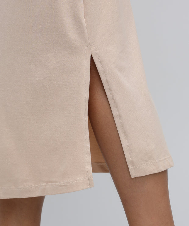 Women's Bottom Long Slip_Beige