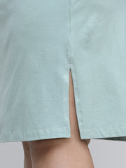 Women's Bottom Short Slip_ Green