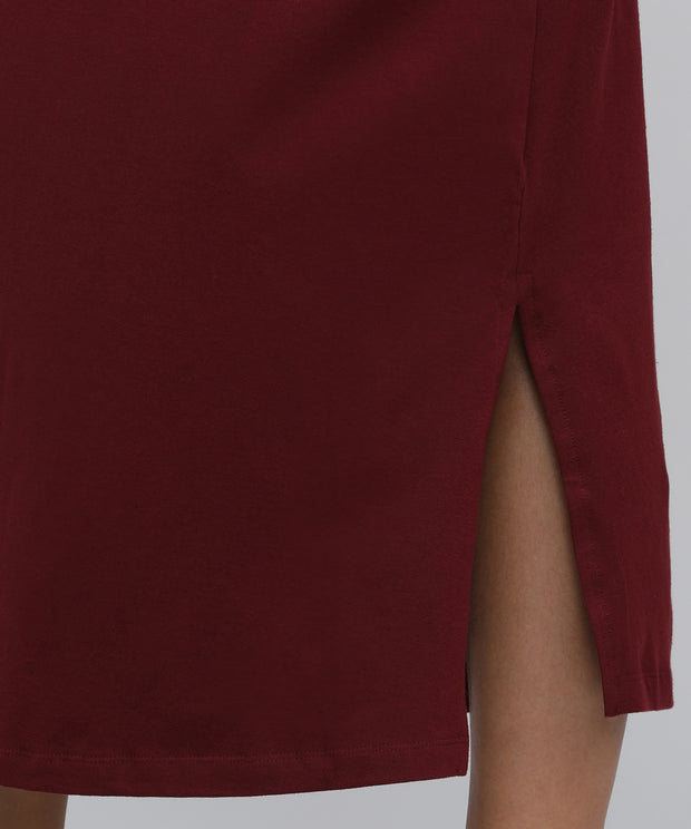 Women's Bottom Long Slip_Brown