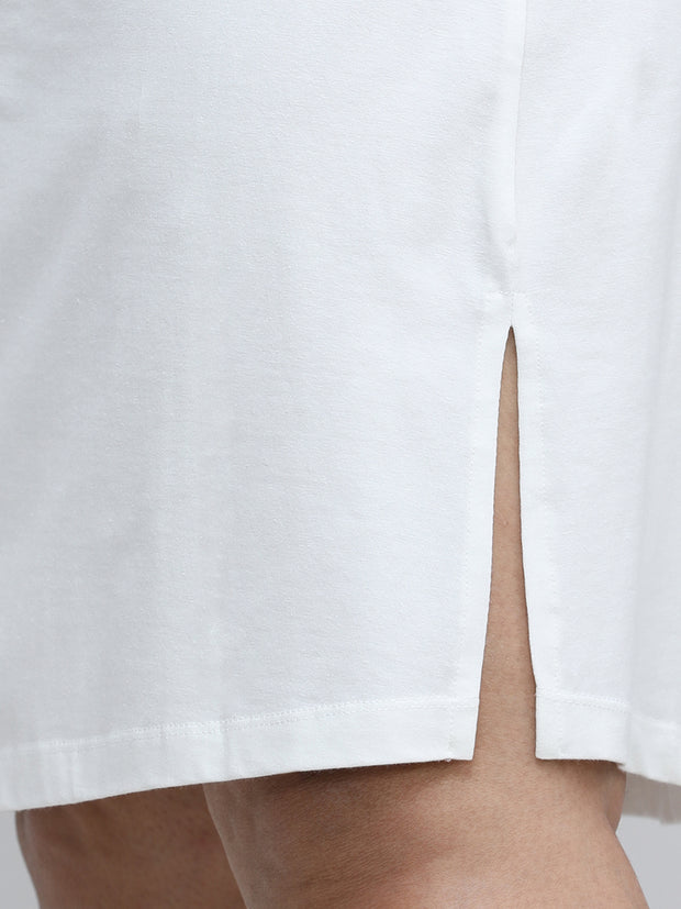 Women's Bottom Short Slip_ Off White