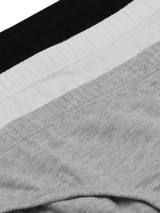 Boys Cotton Solid Color  Briefs Pack of 3