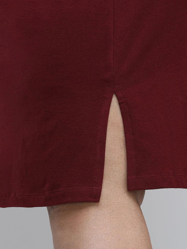 Women's Bottom Short Slip_Brown