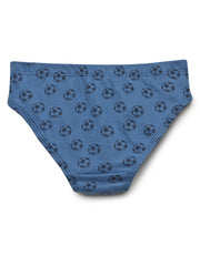 Boys Football Printed Brief Pack of 5