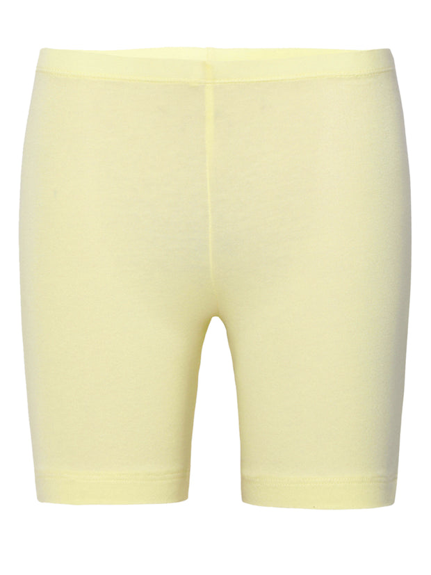 Girls Shorts Pack of 1|| Cotton || Multicolor || School inner Shorts || Under dress Gym cycling yoga Shorts