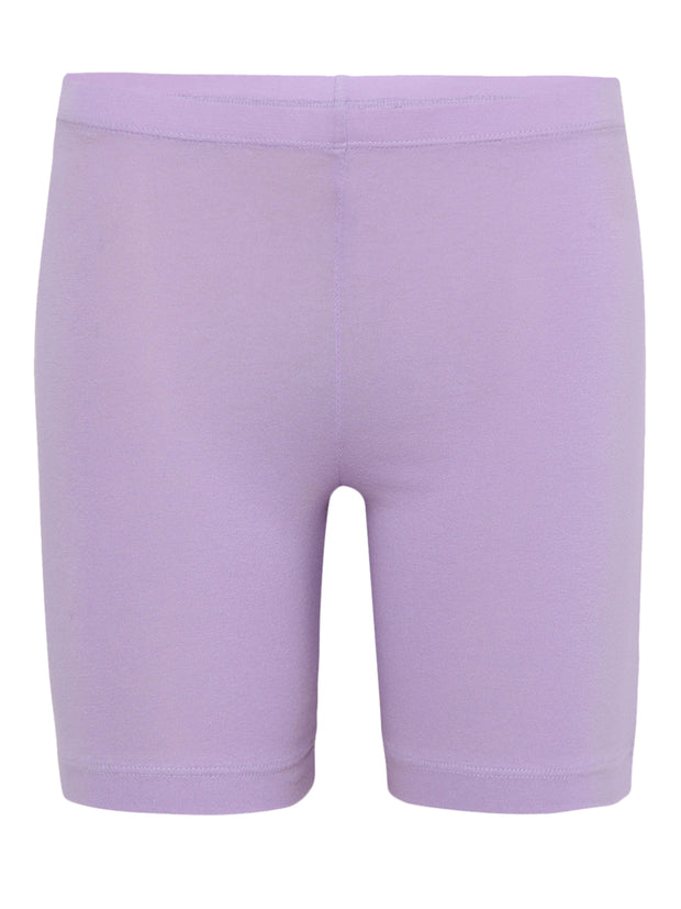Girls Shorts Pack of 1|| Cotton || Multicolor || School inner Shorts || Under dress Gym cycling yoga Shorts