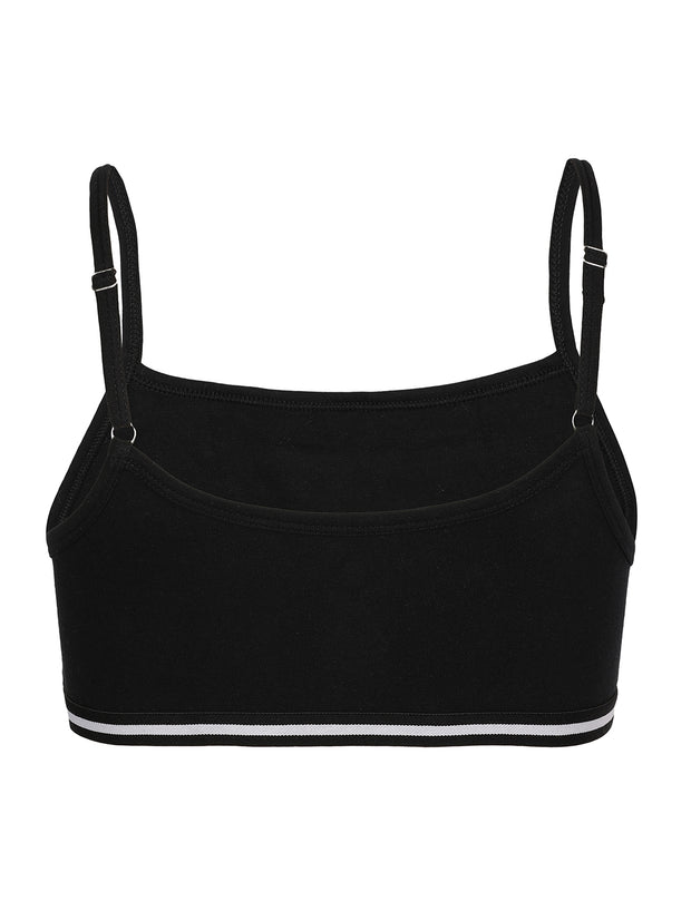 4 Pack Beginners Bra - Solid Colors