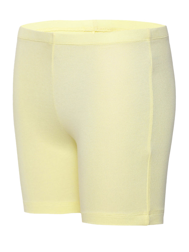 Girls Shorts Pack of 1|| Cotton || Multicolor || School inner Shorts || Under dress Gym cycling yoga Shorts