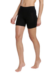 Women's Solid Black Color Inner Shorts