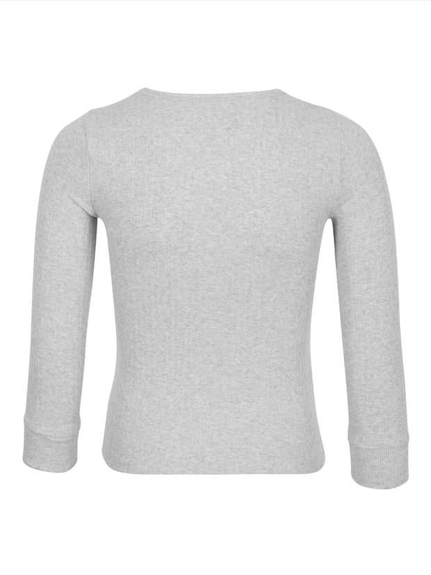 Unisex Thermal Full sleeve vests Pack of 1 - Grey