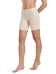 Women's Solid Nude Color Inner Shorts