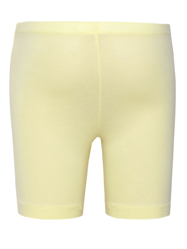 Girls Shorts Pack of 1|| Cotton || Multicolor || School inner Shorts || Under dress Gym cycling yoga Shorts