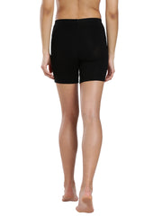 Women's Solid Black Color Inner Shorts