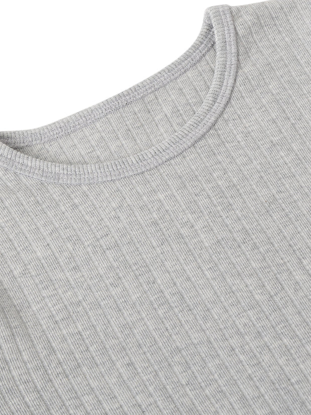 Unisex Thermal Full sleeve vests Pack of 1 - Grey