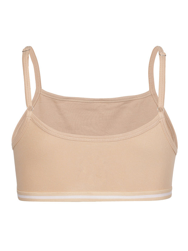4 Pack Beginners Bra - Solid Colors