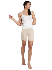 Women's Solid Nude Color Inner Shorts