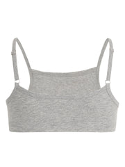 Girls Beginners Bra Pack of 2_Black & Grey