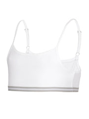 Girls Beginners Bra White & Nude color combo pack of 2
