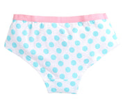CHARM N CHERISH Girls Hipster Cotton Briefs Pack of 3 (GWHIP24) 2-12 Years Polka Dotted and Stripes - Multicolor