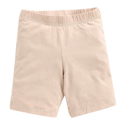 Girls Shorts -  Nude and Black Combo - Pack of 2